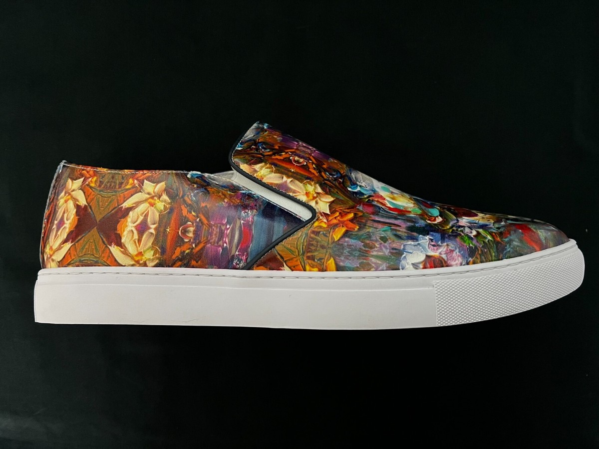 Robert Graham MORCILLA Slip On Abstract Skull $268 NEW IN  display picture 1