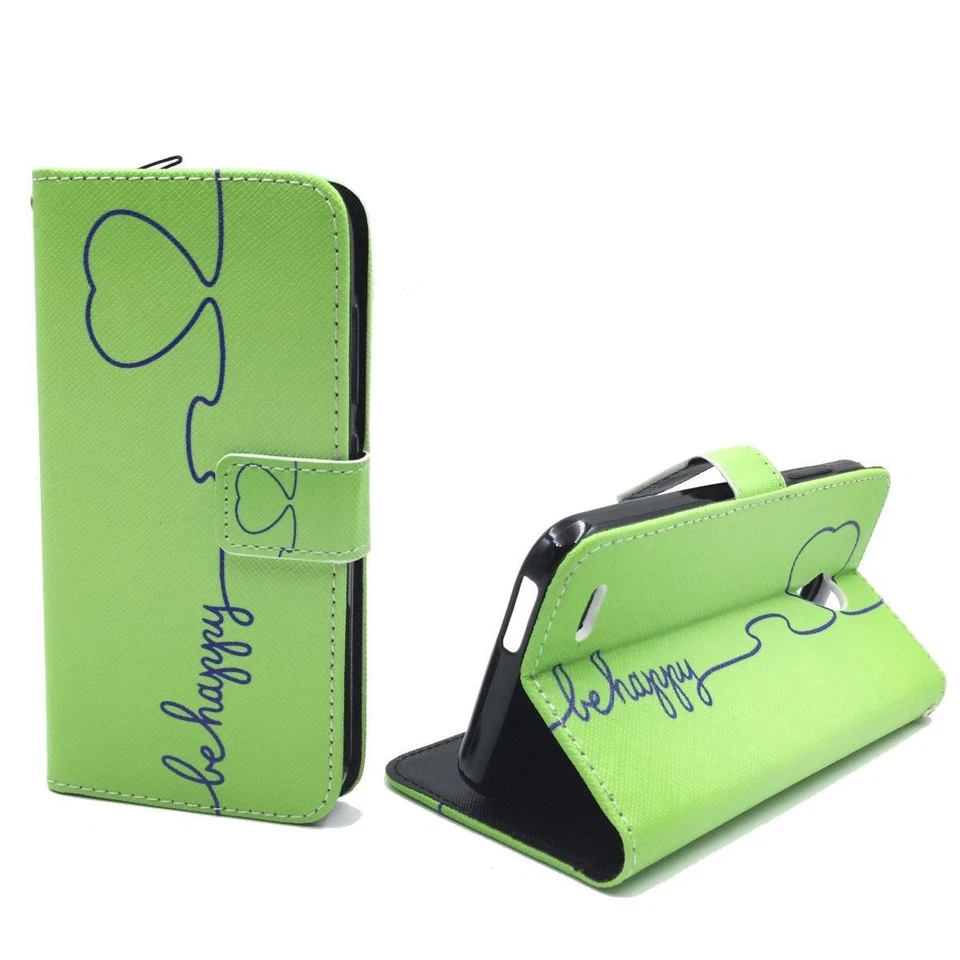 Custodia Cellulare Protettiva per Vodafone Smart Prime 6 Cover Wallet Nuovo - Immagine 4 di 4