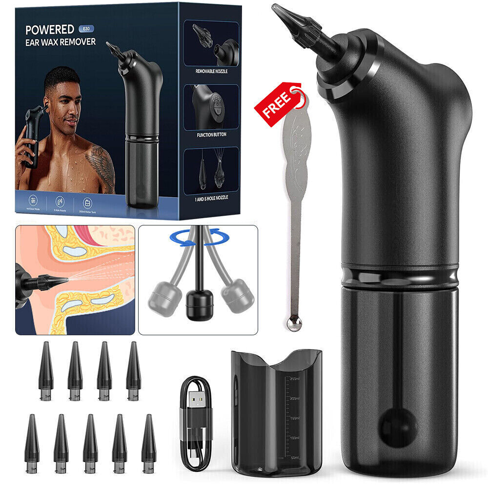 Electric Ear Cleaner with Water Power