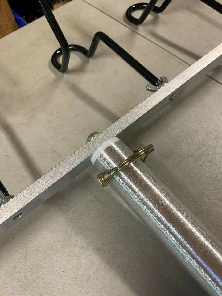 Barra a T 36 pollici con 6 - supporti per aste O-Degree vite da 3/4 pollici nel piedistallo sedile USA* - Immagine 4 di 4