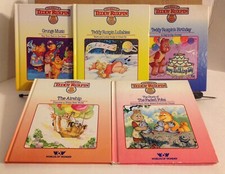 Lot of 5 Vintage Teddy Ruxpin Books 1985 No Cassettes