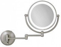 Wall Mount Makeup Mirror W Led Lighting, Bathroom Mirror 10x Magnification on sale Wall Mount Makeup Mirror W Led Lighting, Bathroom Mirror 10x Magnification on sale