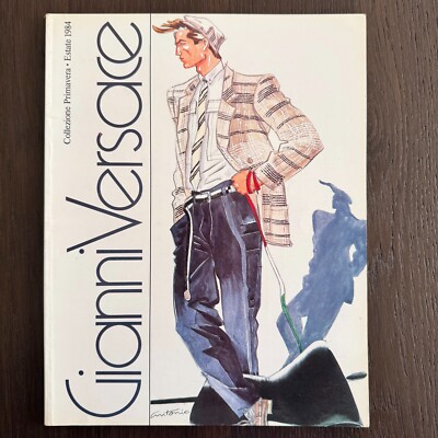 GIANNI VERSACE catalog 6 men's collection Summer 1984 Photo by Bob