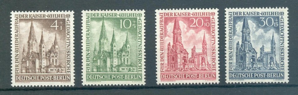 Berlin 106/9 Set** MNH Mint Never Hinged 25EUR (70812)