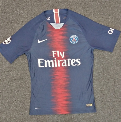 PSG Official Nike VaporKnit 2018-19 Neymar Jr No.10 UCL Home Kit