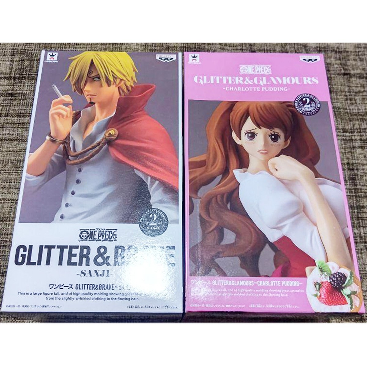 ONE PIECE GLITTER BRAVE SANJI Cloak GLAMOURS CHARLOTTE