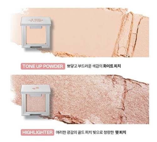 TWO SLASH FOUR Strobing Face Cube # Peach 3,4 g + Mini Brush von RISABAE - Bild 5 von 7