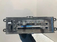 1980 Climate Temperature Control A/C Heater Window Defroster Interior Dash Panel