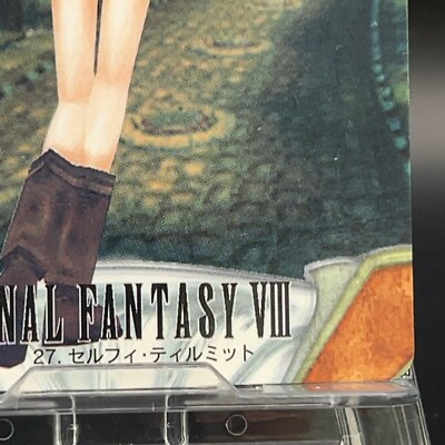 Selphie Tilmitt 27 Final Fantasy 8 VIII Trading Card Carddass TCG
