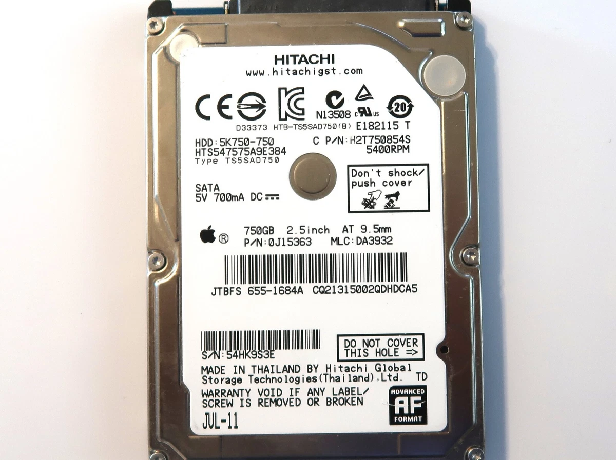 Hitachi SATA I 750 GB Internal Hard Disk Drives for sale | eBay