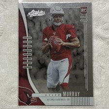Panini 2019 Absolute Rookie Kyler Murray #126 Arizona Cardinals Football Card. rookie card picture