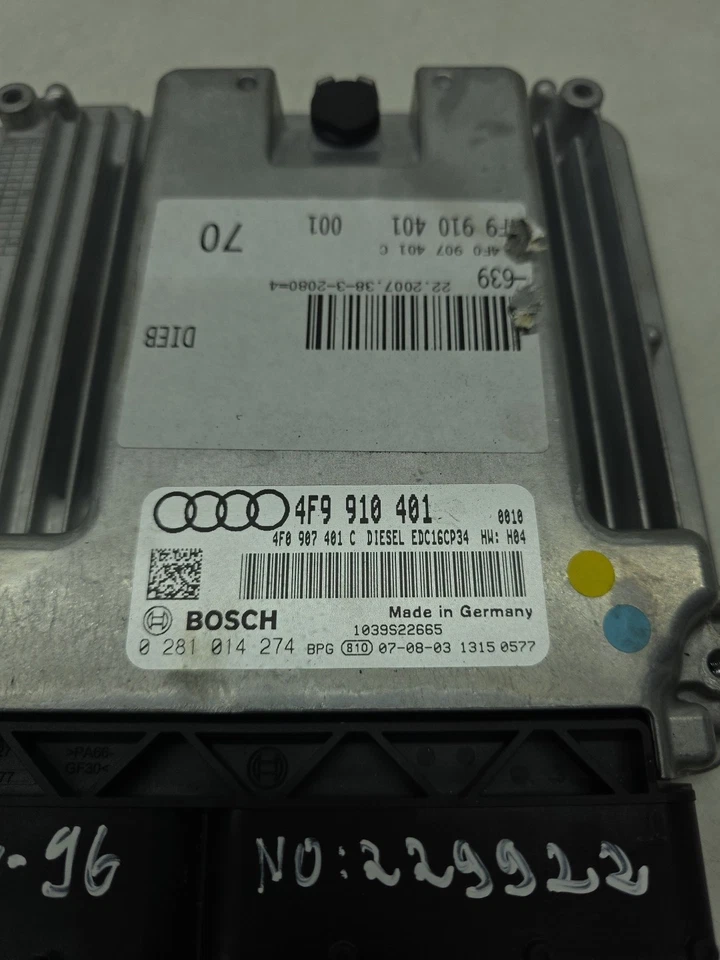 4f9910401 4f0907401 unidad de control motor/módulo ecu audi a6 s6 c6 4f Foto 2 de 4