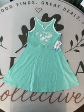 Limited Too Girls Tropical Active Tank Dress Size S 7/8 