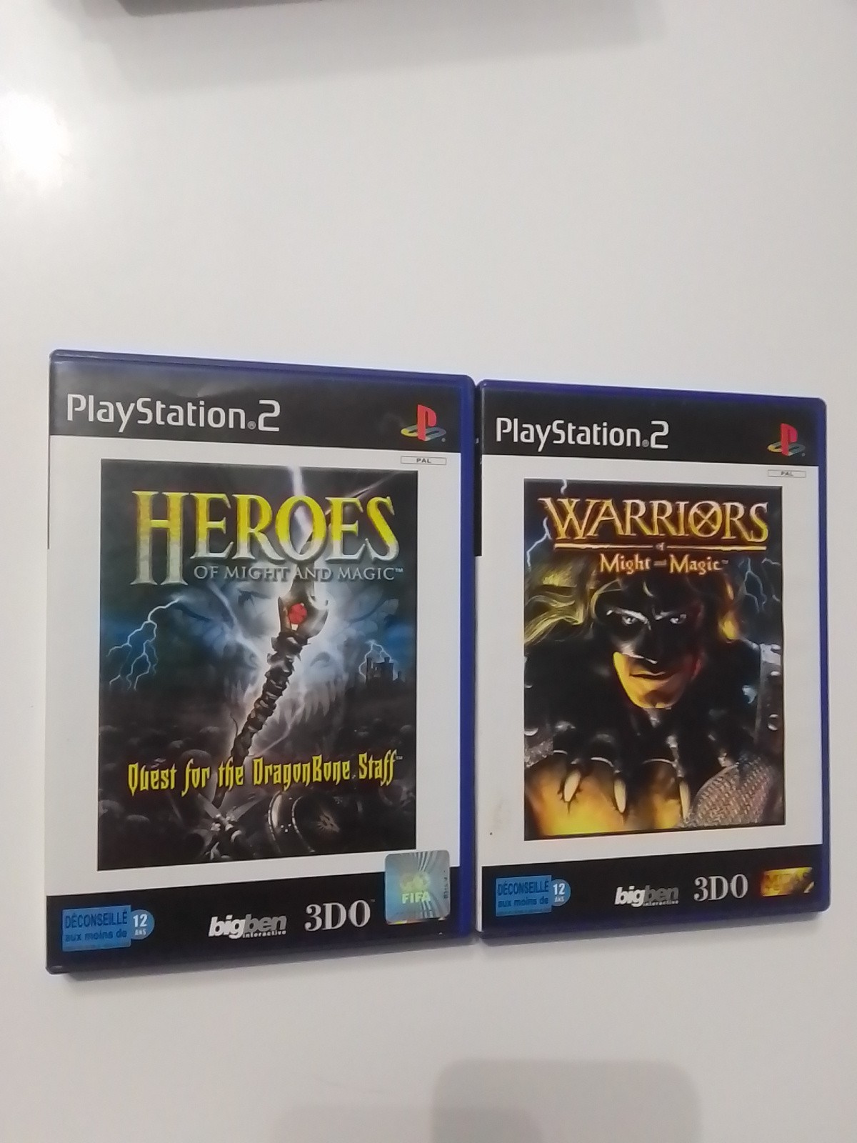 Warriors Of Might And Magic & Heroes Sans Notice Sony PlayStation PS2 - PAL FR 