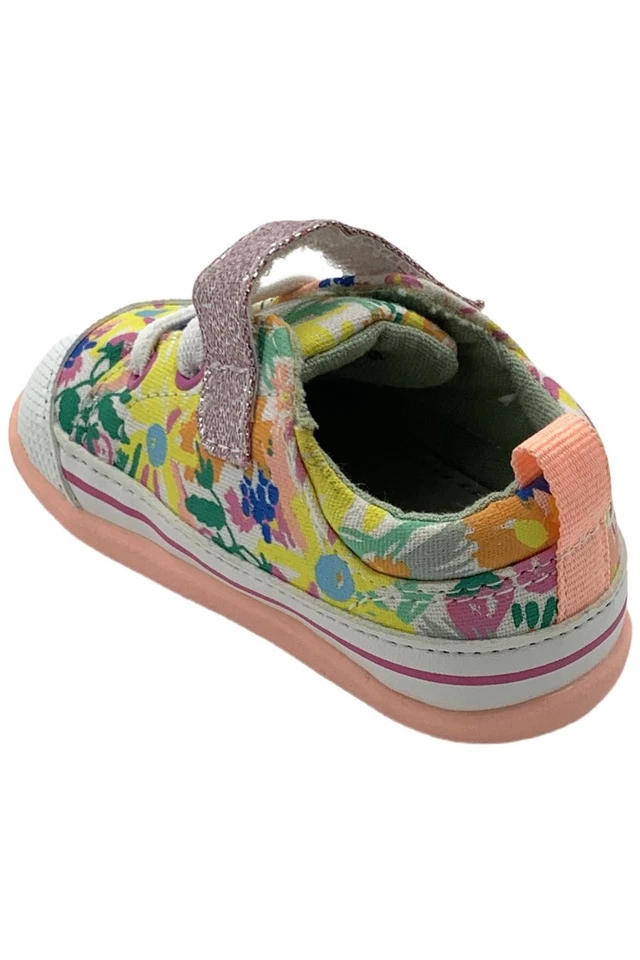 Zapatillas deportivas See Kai Run unisex Stevie II cambray/rosa para niños pequeños Foto 3 de 3