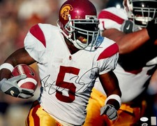 Reggie Bush Signed USC Trojans (2005 Heisman) 16x20 Photo JSA