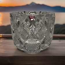 Orrefors Sweden Deep Cut Crystal Bowl 5.25