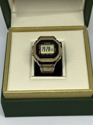 Casio CRW-001G-9JR Digital Ring Watch Gold PVD Stainless Steel for
