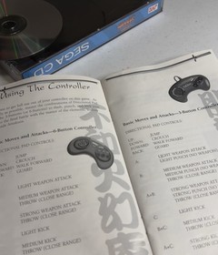 Samurai Shodown (Sega CD, 1993) CIB, Reg. Card, Tested