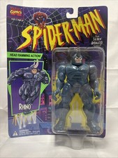 1994 TOYBIZ Spider-Man Animated Rhino 5" MIP Action Figure PLEASE READ JJ0310JW