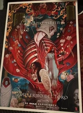 Guillermo Del Toro Frankenstein IMAX 2025 Poster