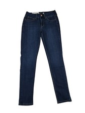 Seven7 Women's Tummyless High Rise Comfortable Stretch Skinny Jean size 4 Mulan