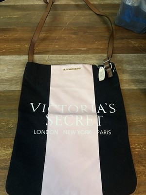 NWT MSRP $78 Victorias Secret Crossbody Large Beach Pool Tote Bag (B-458-460)