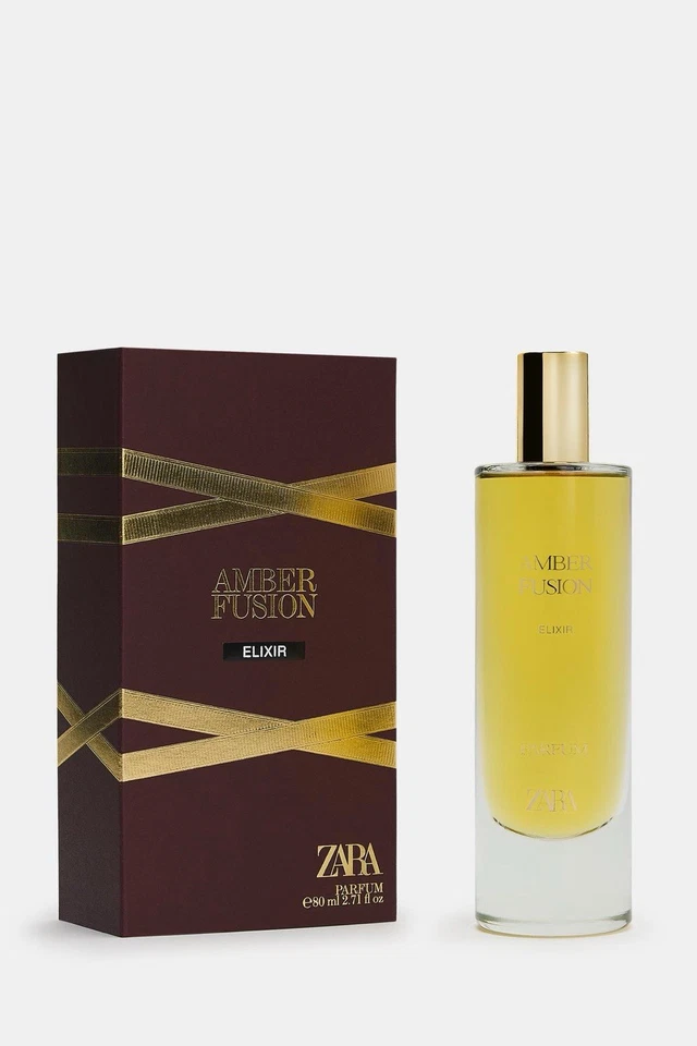 ZARA - AMBER FUSION ELIXIR PARFUM 80ML - Geschenkverpackung - Bild 3 von 4