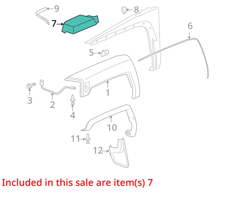 ADEQUADO PARA 2007-2010 HUMMER H3 H3T CAPA FRT INT DUTO DE AR HOL 19120871 - NOVO FABRICANTE DE EQUIPAMENTO ORIGINAL - Imagem 2 de 3