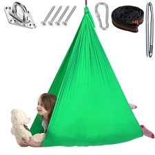 Sensory Swing Therapy Swing Hammock Indoor Outdoor for Kids, Hardware Include...