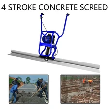 1.2HP Concrete Screed 4 Cycle Engine Gas Powered 7ft Board GX35 950W