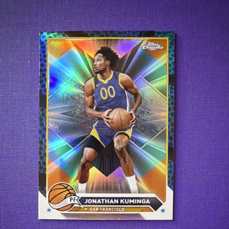 Topps Chrome 2023-24 Jonathan Kuminga Golden State Warriors #122