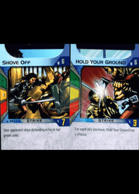 Hold Your Ground/Shove Off - Dead Man's Chest - Pirates of the Caribbean TCG