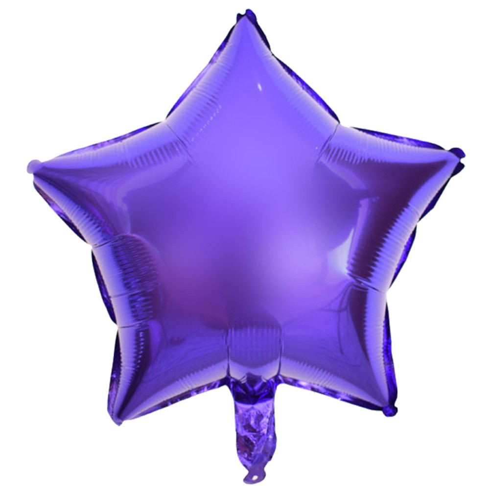 10pcs Aluminum Foil Balloon Silver Durable Decor For Weddings