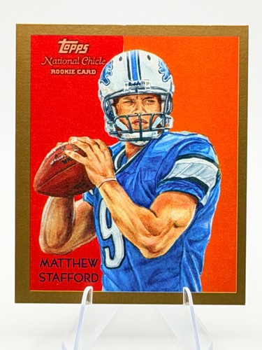Matthew Stafford [Mini] #C37 2009 Topps National Chicle card