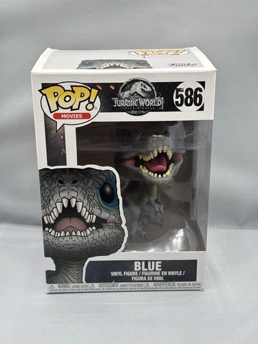 🔥Blue #586 - Jurassic World Fallen Kingdom - Funko POP! - Boxed. 3437