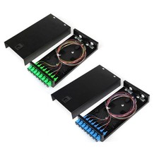 8 Ports Fiber Optic Terminal box 8 core Desktop Type SC APC UPC adapter pigtail