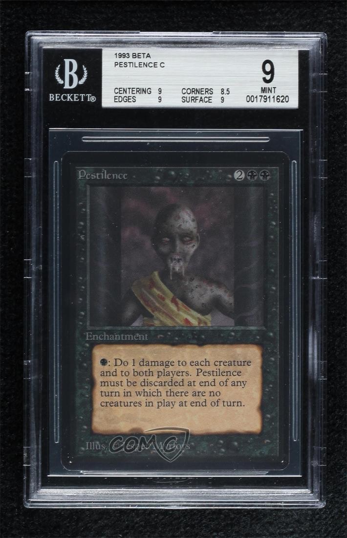 Pestilence Magic: Limited Edition Beta BGS 9 MINT 1993