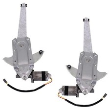 Pair Of Front Window Regulators 1980-1993 Ford F-59 F-150 F-250 Xl F3tz1523209a