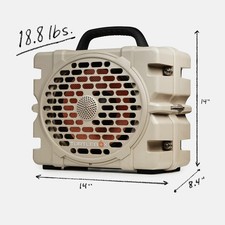 Turtlebox Grande Large Outdoor Speaker TB-GRAN-G1-TAN-1