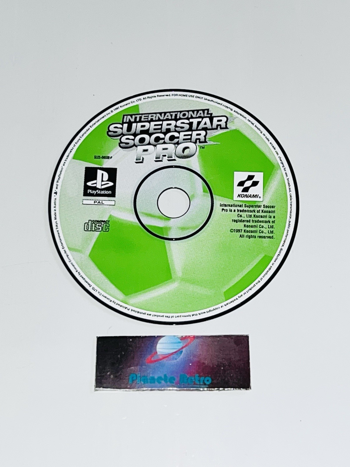 International Superstar Soccer Pro - PS1 Loose Version PAL Sony