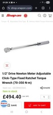 Snap-on Torque Wrench