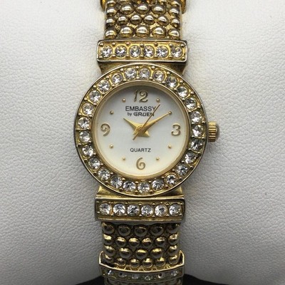 Embassy by Gruen Watch with Diamond Chip preloved Embassy by Gruen ladies watch 7 main image 4