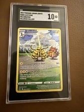 GRADE 10! 2023 POKEMON CROWN ZENITH GG08 ELECTIVIRE HOLOGRAPHIC GALARIAN GALLERY