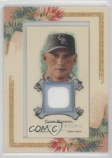 2006 Topps Allen & Ginter's Framed Mini Relics Clint Barmes #AGR-CBA pt8