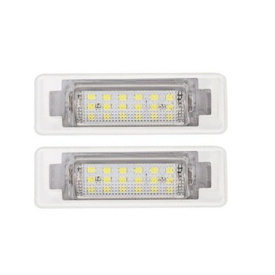 1Pair Number License Plate LED Light Buld For BENZ W210 4D Sedan/W202 4D Sedan