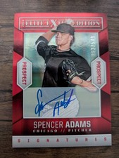 SPENCER ADAMS 2014 Panini Elite Extra Edition /549 Autograph AUTO Card PWE