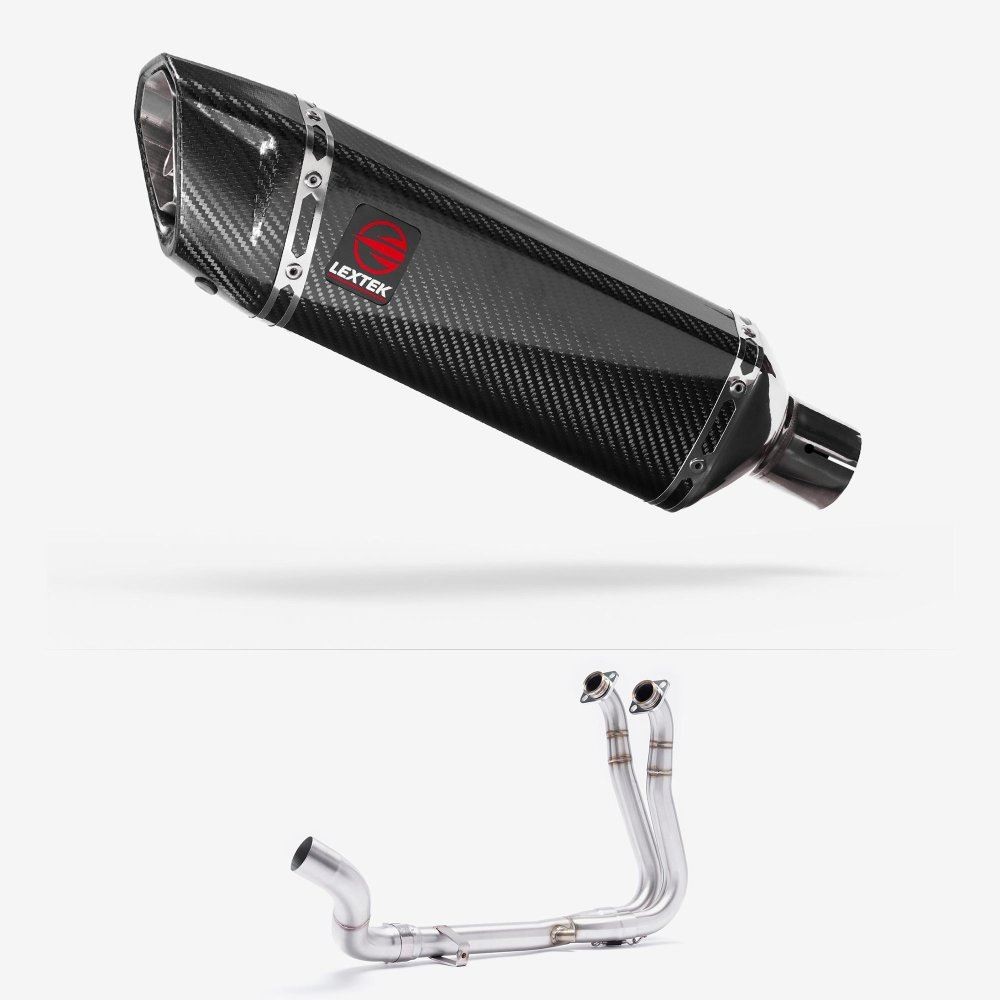 Lextek Stainless Steel SP9C Full Exhaust System for Suzuki GSX-8S (23-24)