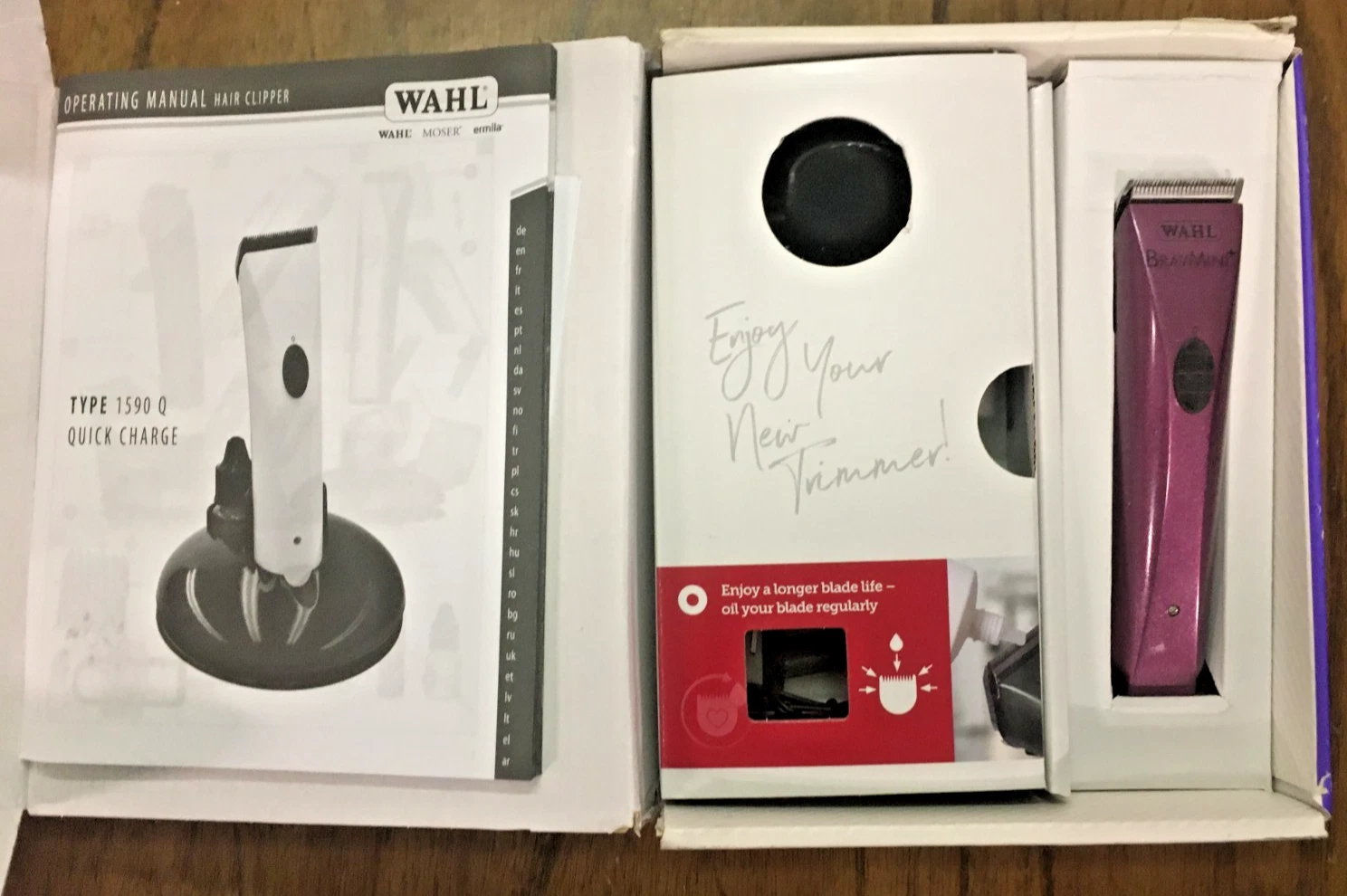 NEW Wahl BravMini+ Cordless Pet Trimmer for Dogs Cats Lightweight & Quiet
Opens in a new window or t