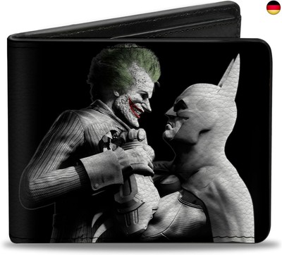 Buckle-Down Men's Pu Bifold-Batman Bi Fold Wallet